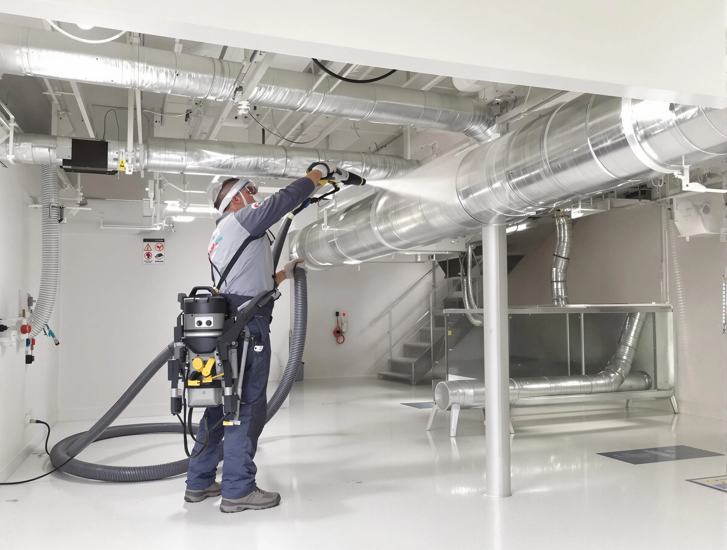 Professional central duct cleaning by Whittier Air Duct Cleaning in Whittier