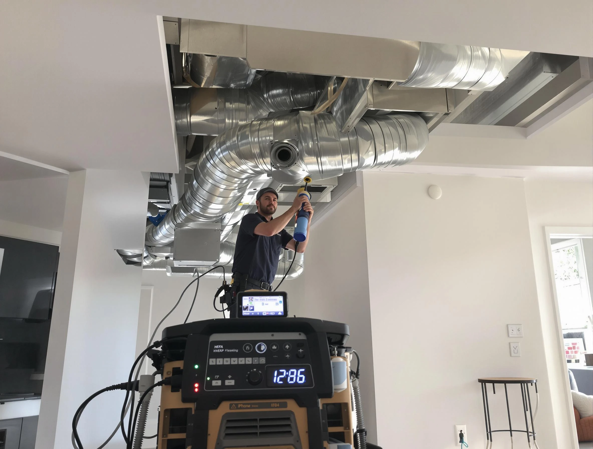 Advanced pure air duct cleaning by Whittier Air Duct Cleaning in Whittier